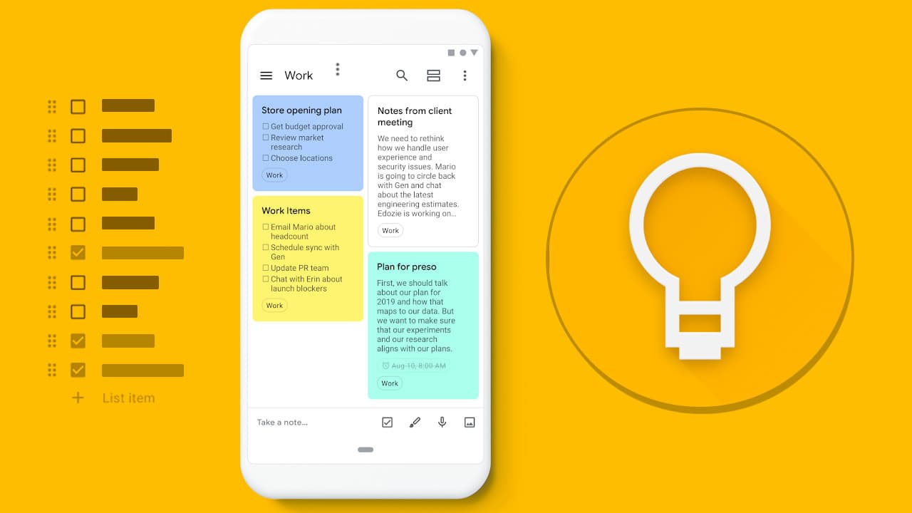 google keep for desktop pc